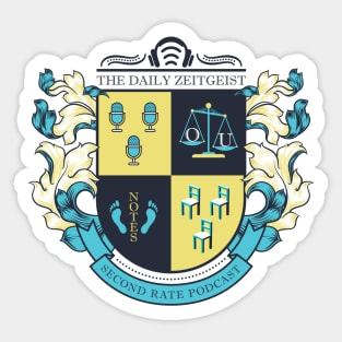 The Daily Zeitgeist Official Crest Sticker